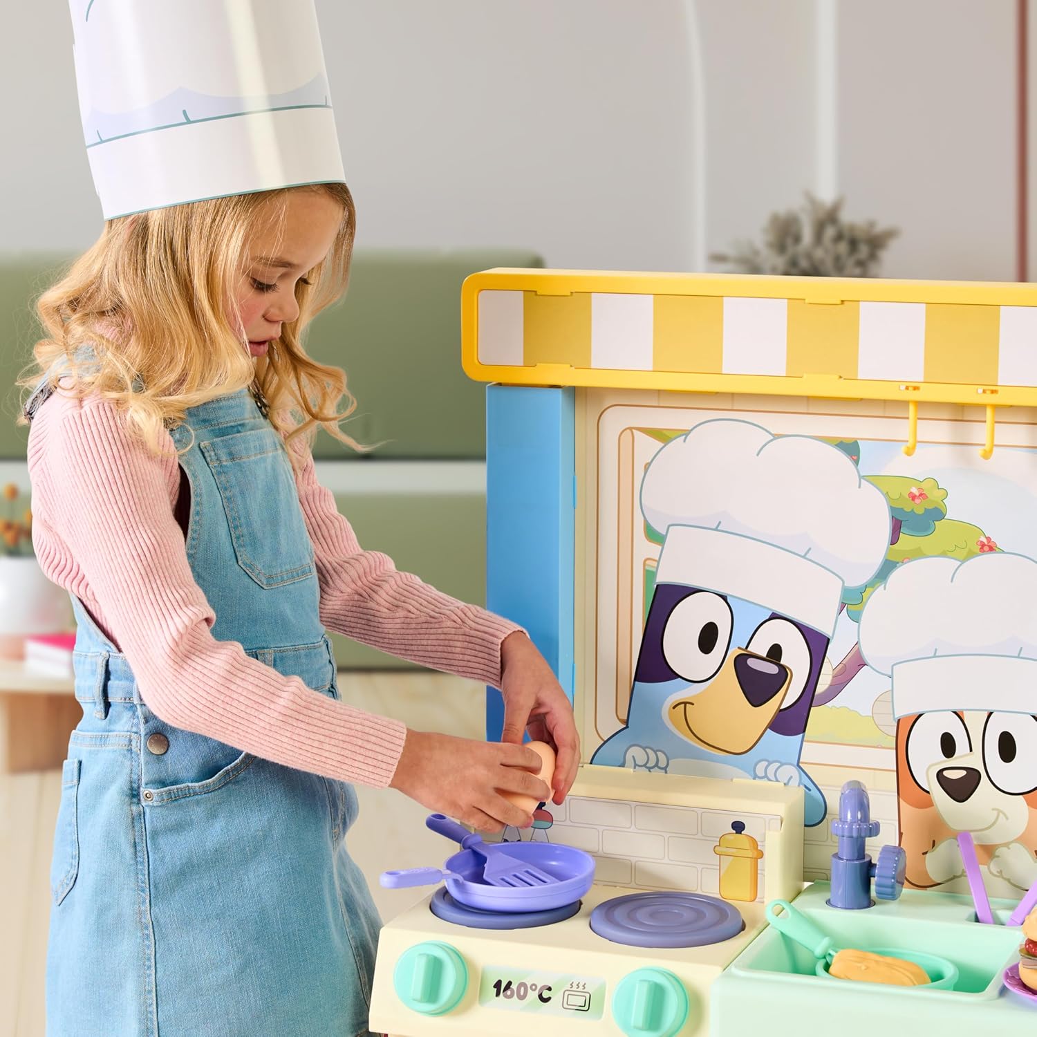 Cook with Chef Kitchen Playset with 20 Play Pieces P687