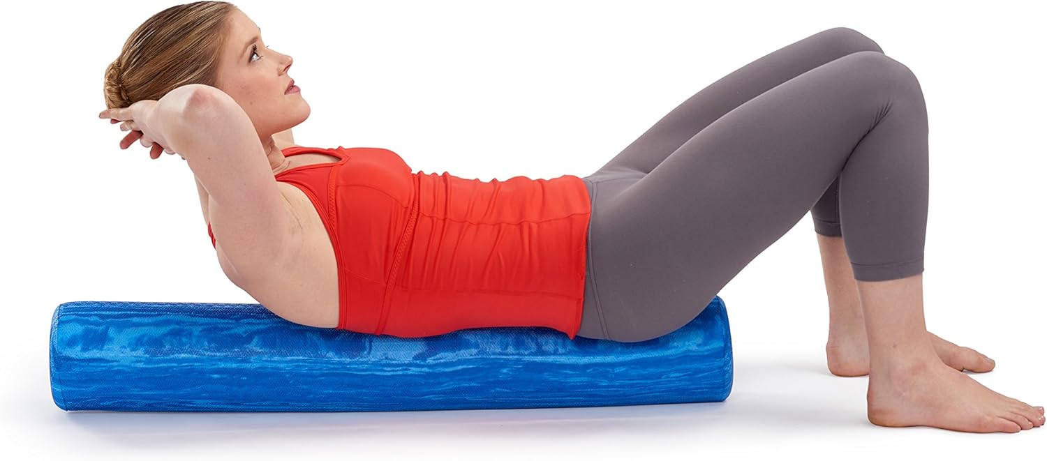 Blue 36" x 6" Soft Density Foam Roller G1490
