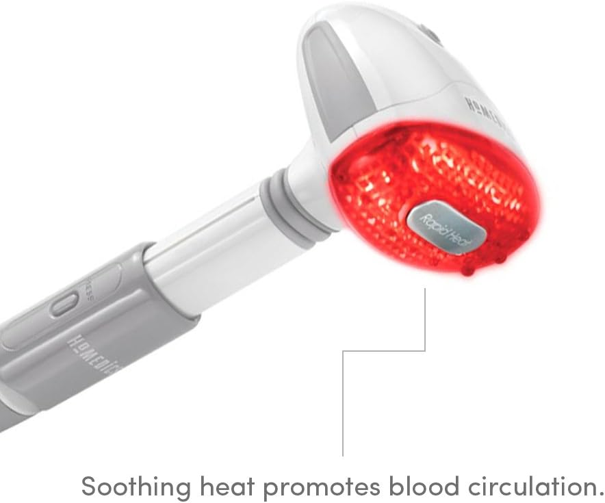Adjustable Handle Heated Massager X174