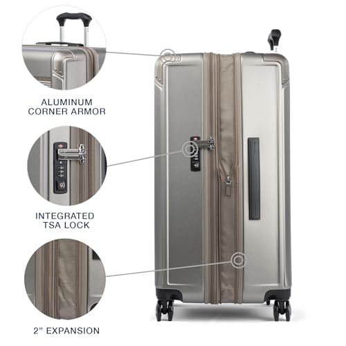 Compact Carry on 20-Inch Hard Shell Polycarbonate Suitcase H1766