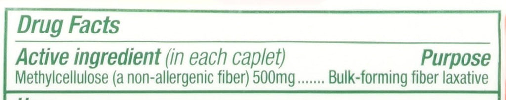 100 Count Pack of 2 Caplets Fiber Therapy Q5914