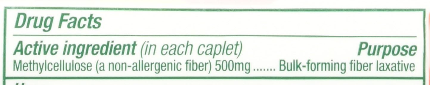 100 Count Pack of 2 Caplets Fiber Therapy Q5914