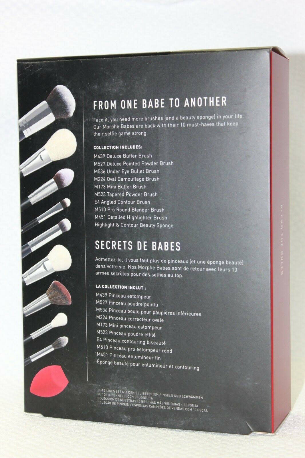 10-Piece Face Brush Set P628