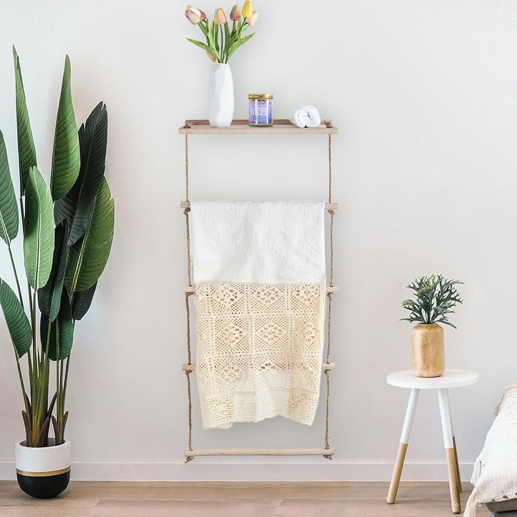 Wooden Blanket Ladder T2511