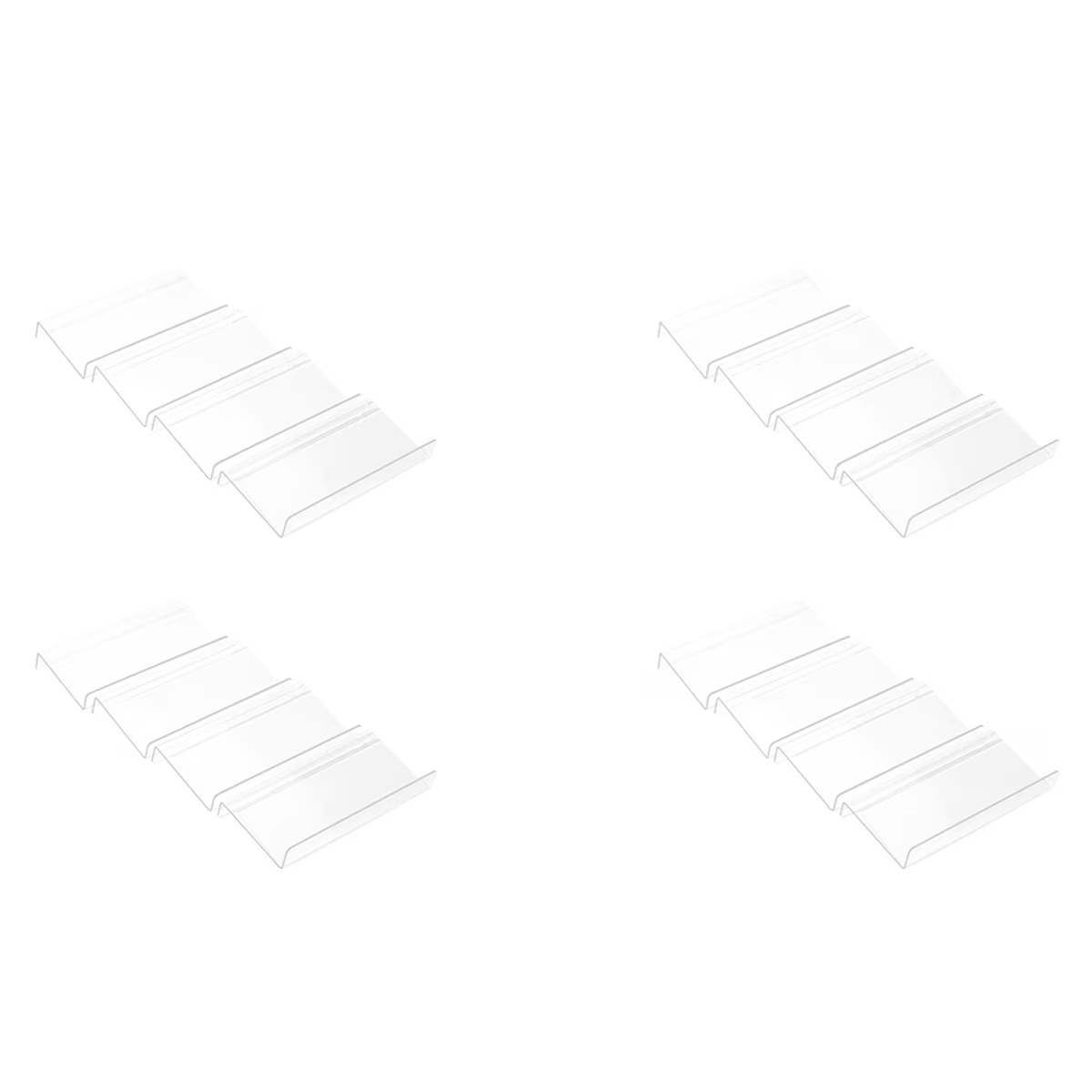 16 x Clear Acrylic Spice Drawer Organizer A9954