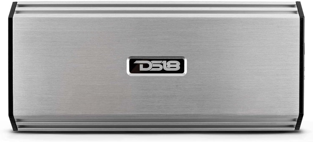 4 Channel Class D Car Audio Amplifier 1500 Watts Silver D1581