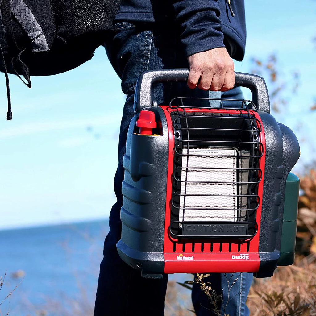 Red-Black Portable Propane Radiant Heater F68915