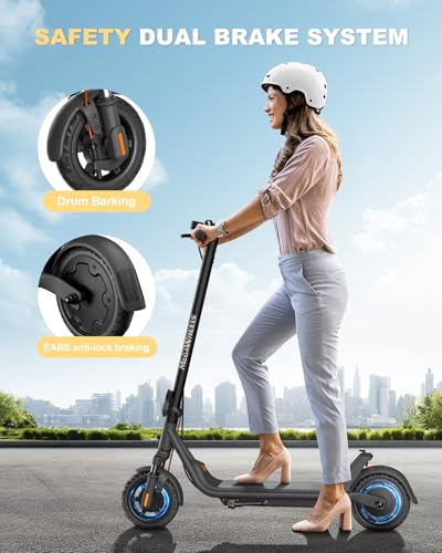 300W Electric Scooter with 7.5AH Battery, 15.5 mph Speed, 11 Miles Range, 8in Solid Tires M824815