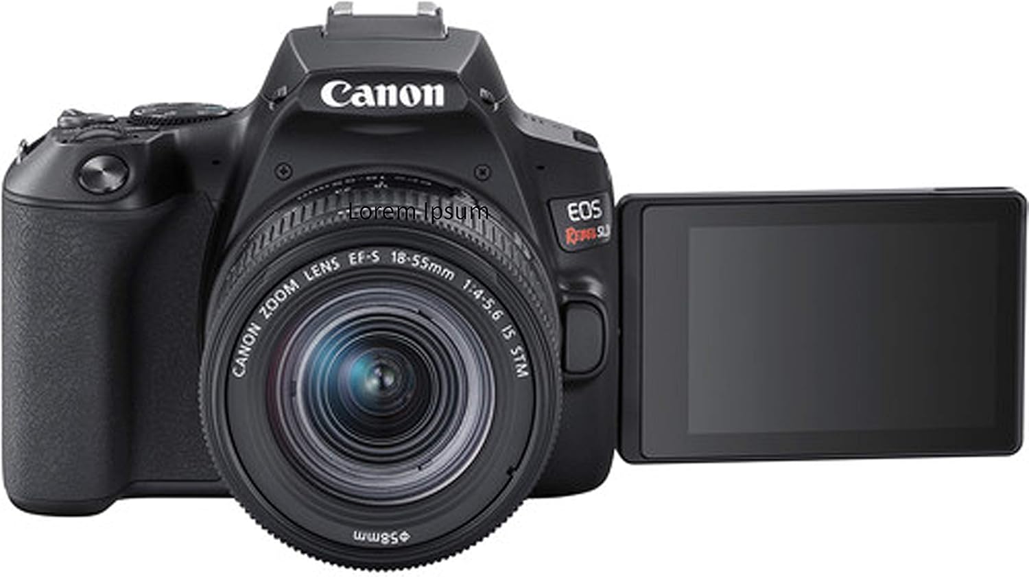 DSLR Camera with 18-55mm Zoom Lens and 32pc Bundle S36382