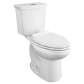 White 1.0/1.6 GPF Dual Flush Elongated Toilet with Seat Q904919