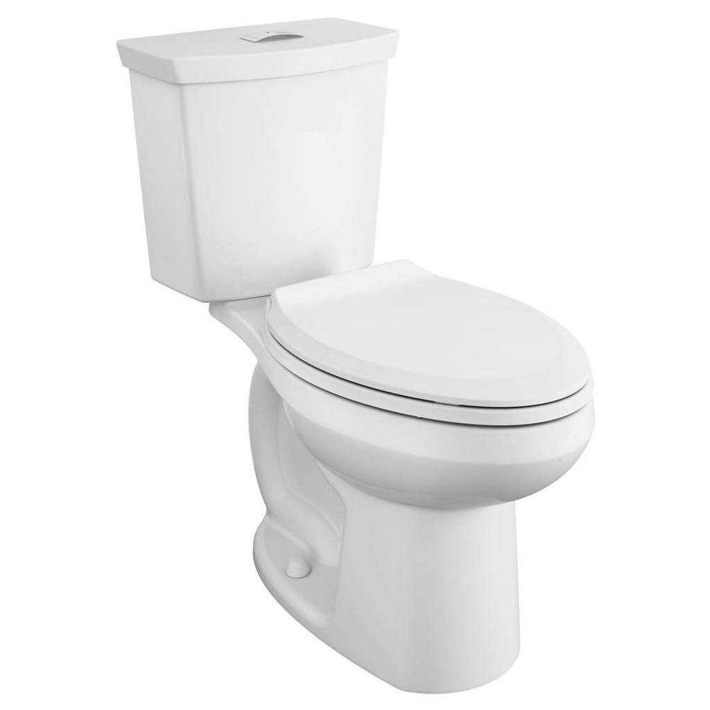 White 1.0/1.6 GPF Dual Flush Elongated Toilet with Seat Q904919