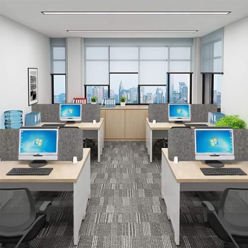 2 Pcs Desk Privacy Panels, 40x40cm M632053