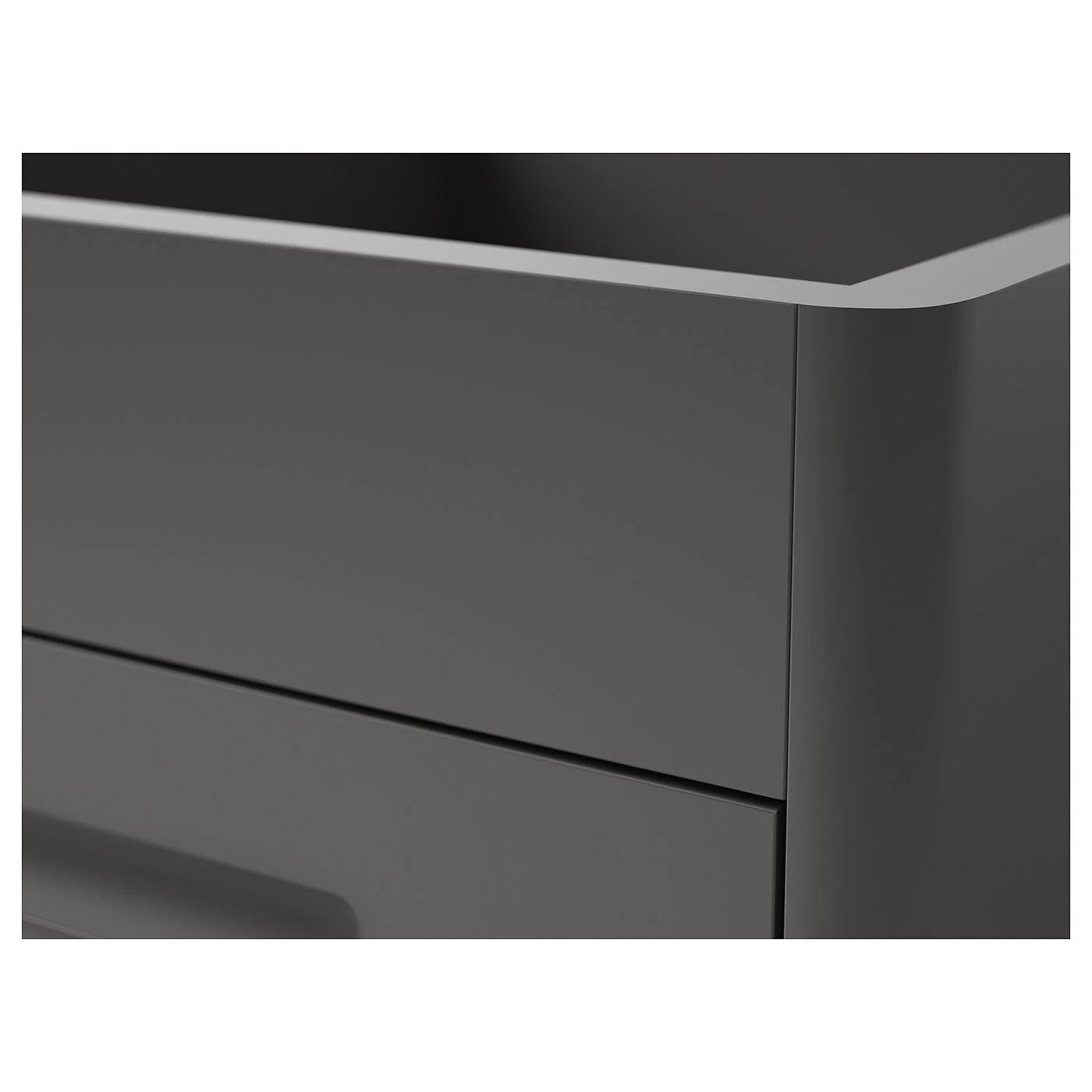 Dark Gray Drawer Unit on Casters X37975