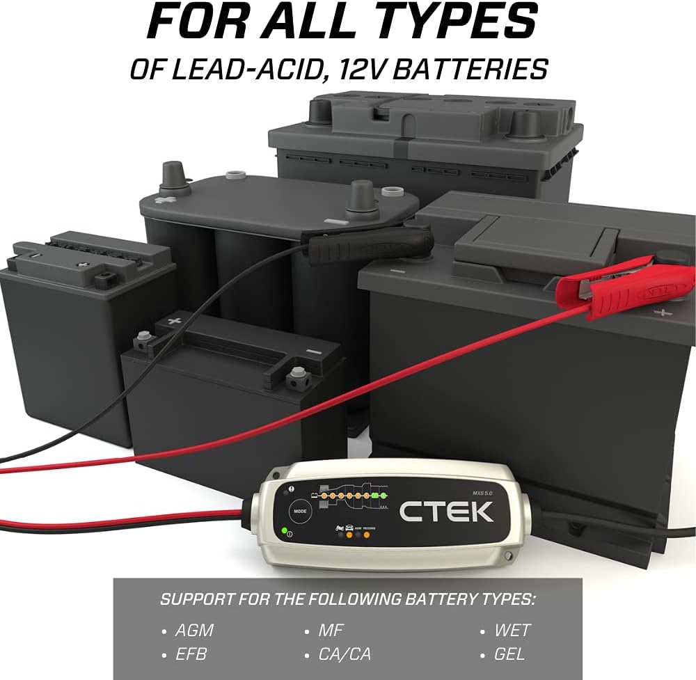 12V 4.3 amp Battery Charger and Maintainer V6655