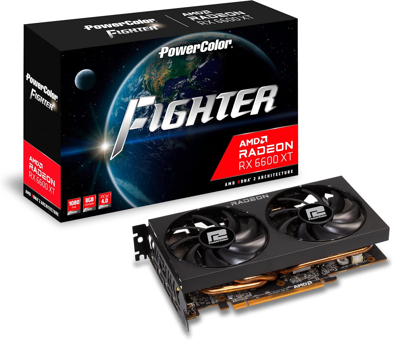 AMD Radeon RX 6600 XT Gaming Graphics Card with 8GB GDDR6 Memory L1523