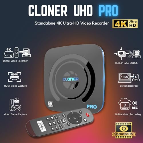 4K Video Recorder with HDMI Capture DVR N258