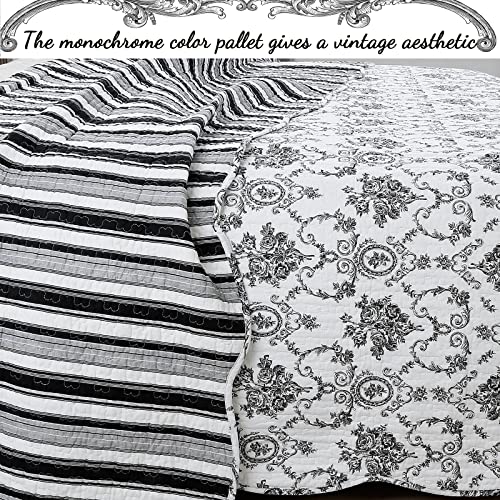 100% Cotton Queen Size Quilt Set W959