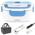 1.5L Portable Electric Lunch Box Food Heater with Fork Spoon and Insulated Lunch Bag I4209