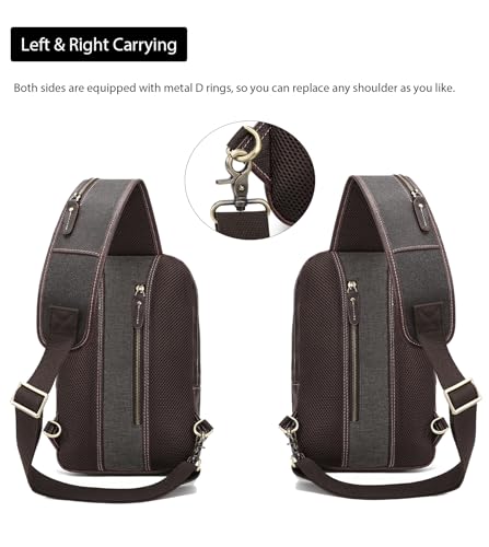 Full Grain Leather Sling Bag A99779