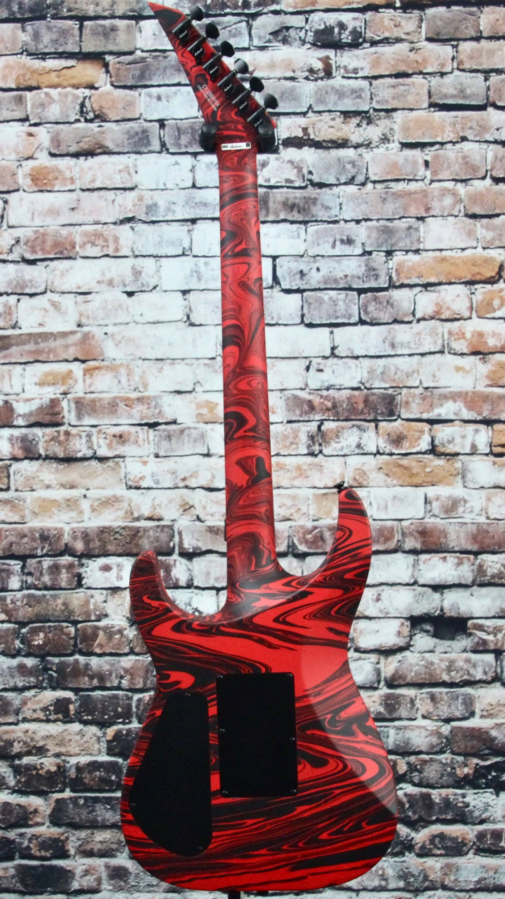 Satin Red Swirl Electric Guitar S6001