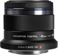 45mm F1.8 Lens for Micro Four Thirds Cameras (Black) P66514