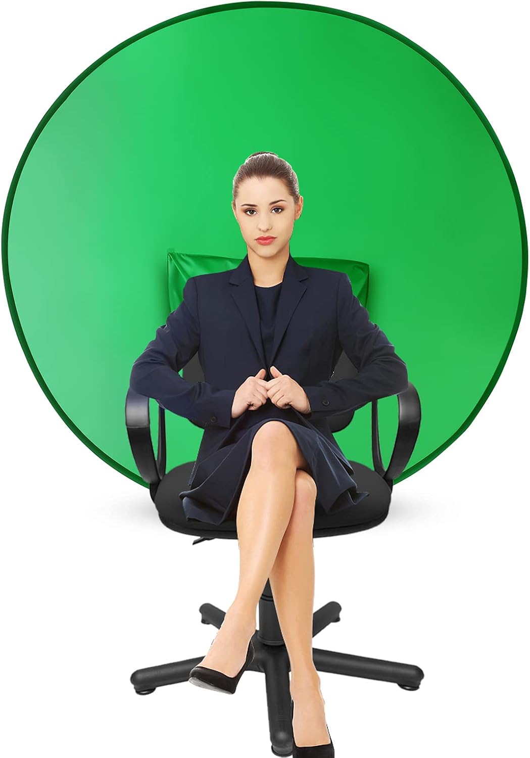 Portable Green Screen Backdrop (56'') Y73159