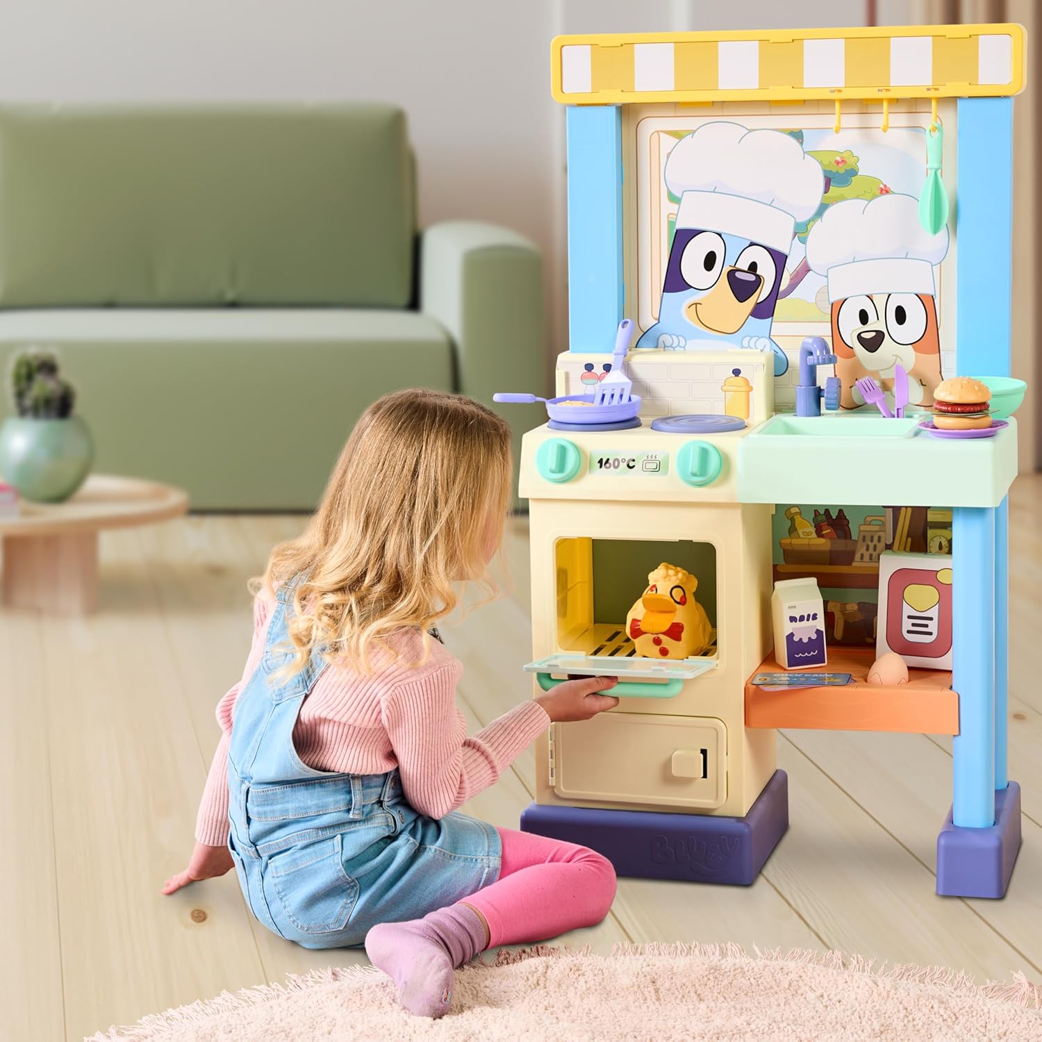 Cook with Chef Kitchen Playset with 20 Play Pieces P687