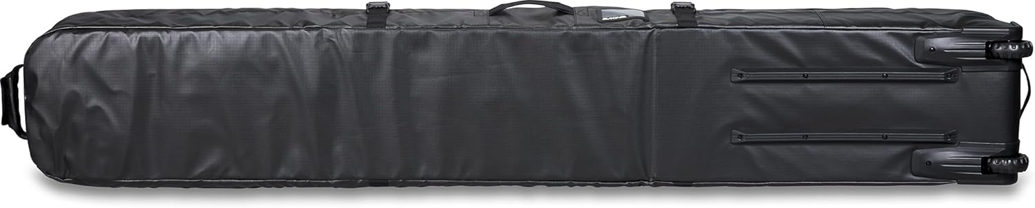Black Coated 200cm Ski Roller Bag O5369