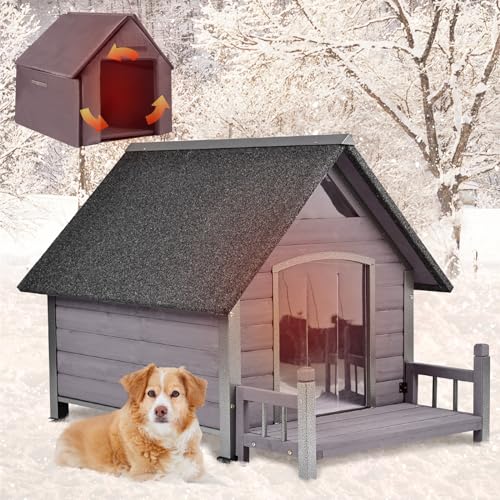 Insulated Dog Kennel with Metal Frame R94294