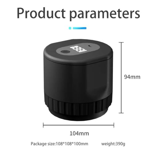 Black Electric Mason Jar Vacuum Sealer Z526