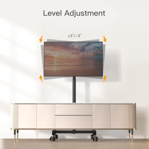 Mobile TV Cart with 30° Tilt U82275
