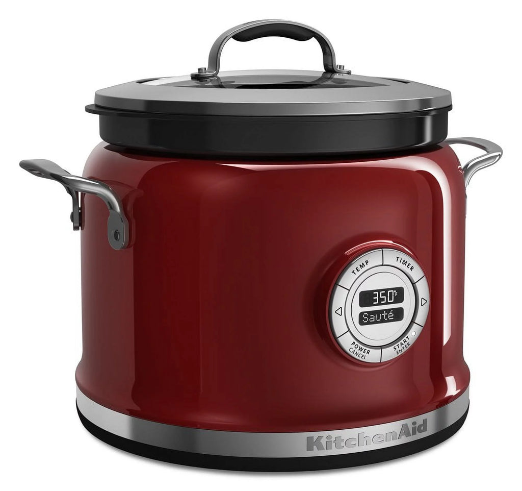 4-Qt All-in-One Multi-Cooker Candy Apple Red K167739