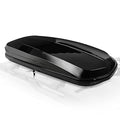 Hard Shell Roof Top Cargo Carrier, 53 x 34 x 15 Inches, 110 Pounds, 11 Cubic Feet, Glossy Black U9744