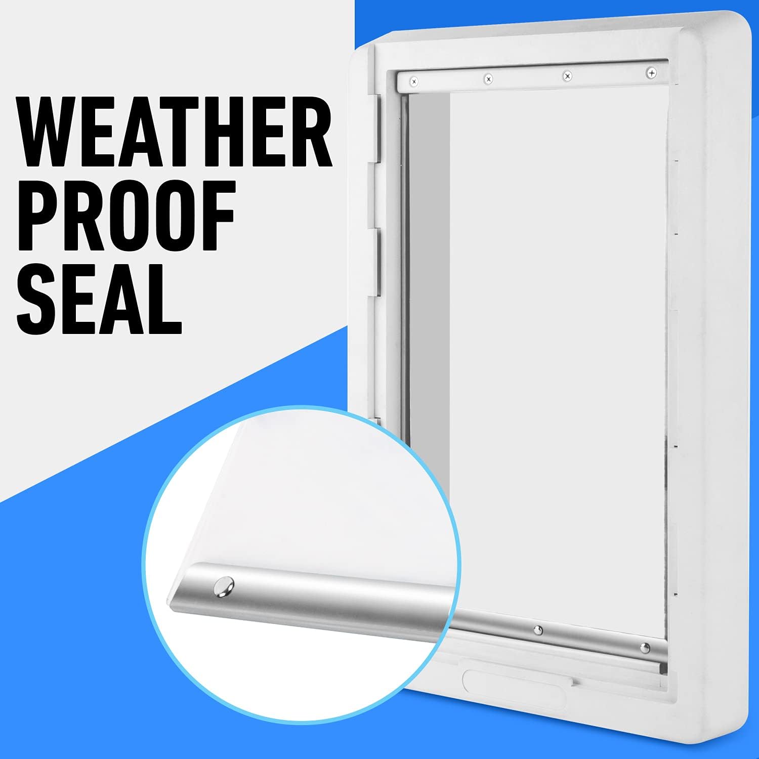 Weatherproof XL Replacement Dog Door Flap (9.75 x 17 in) H909