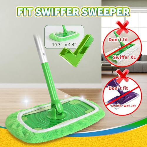 3 Pack Reusable Wet and Dry Mop Pads D64617