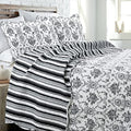 100% Cotton Queen Size Quilt Set W959