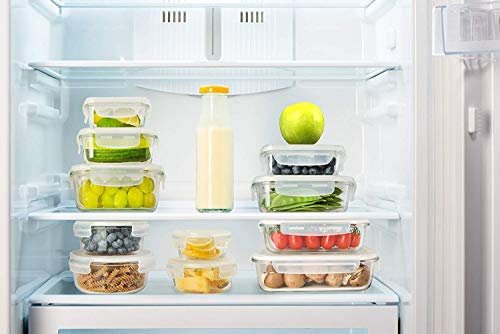 13 Pack Glass Meal Prep Containers with Lids G171800