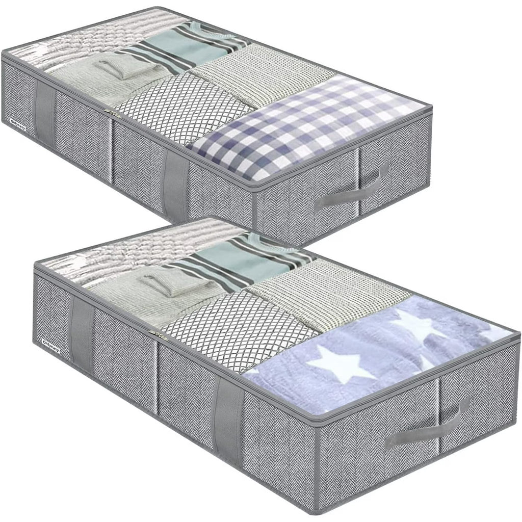 Breathable Zippered Storage Bag with Clear Window L744