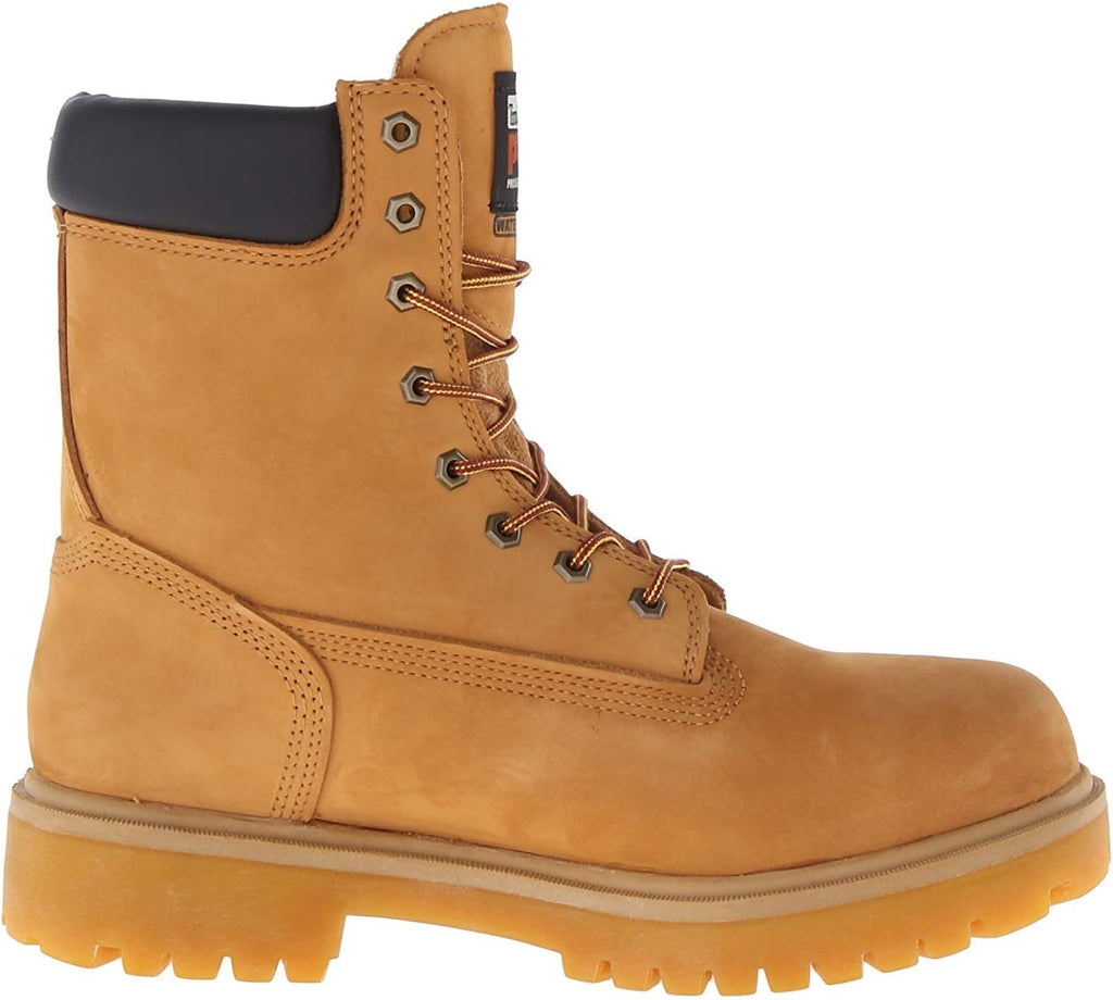 Wheat Nubuck 8 Inch Work Boots G676