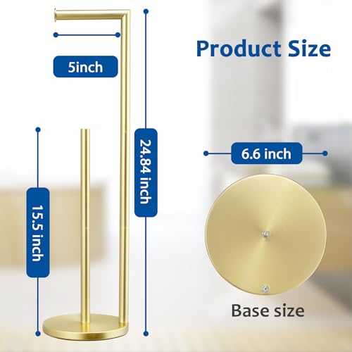Toilet Paper Holder Stand with Storage F38587