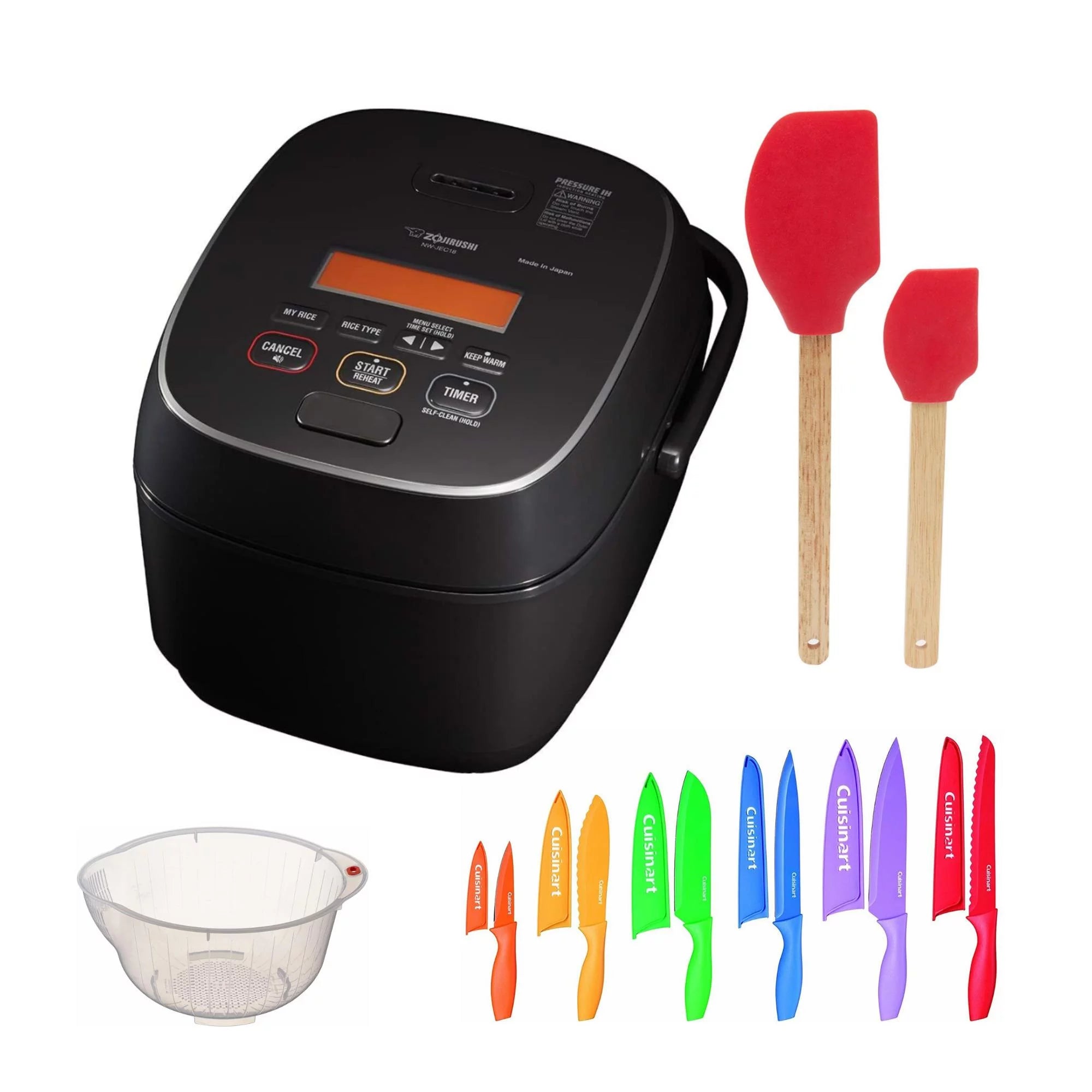 Pressure Induction Heating Rice Cooker with Rice Washing Bowl Z196