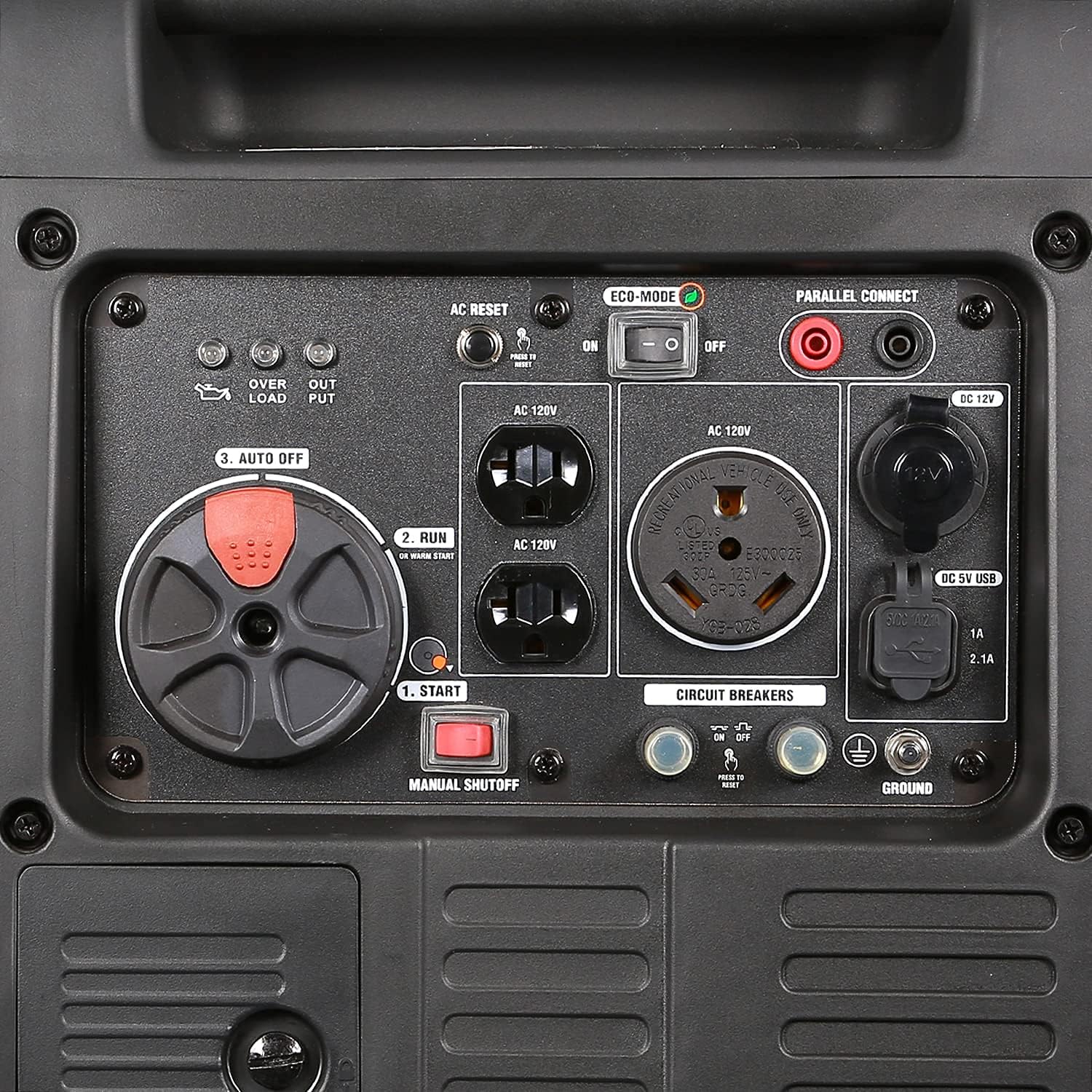 4000 Watt Quiet Inverter Generator with Electric Start H47158