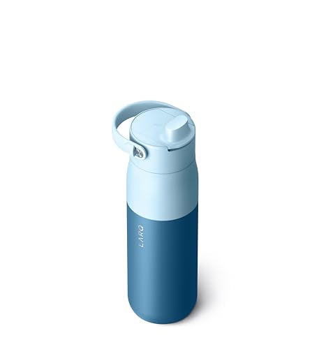 34oz Insulated Stainless Steel Water Bottle with Silicone Handle W60327