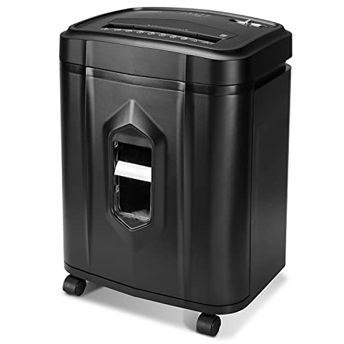 120-Sheet Auto Feed Micro-Cut Paper Shredder (Black) V66335