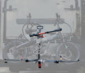 Platform Bike Rack for 2" Hitch Fits Up to 2 X 70 lbs Bike with Up to 5" Fat Tires B75185