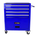 Orange Metal 4-Drawer Rolling Tool Cart H433