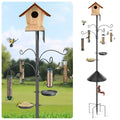 92 Inch Heavy Duty Bird Feeder Pole with Baffle A1180