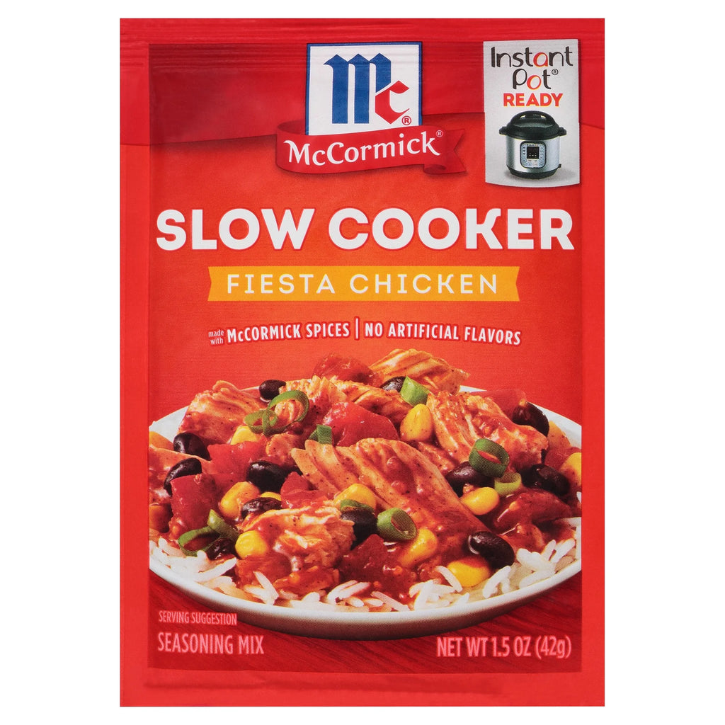(12 pack) 1.5 oz Slow Cooker Fiesta Chicken Seasoning Mix L5249