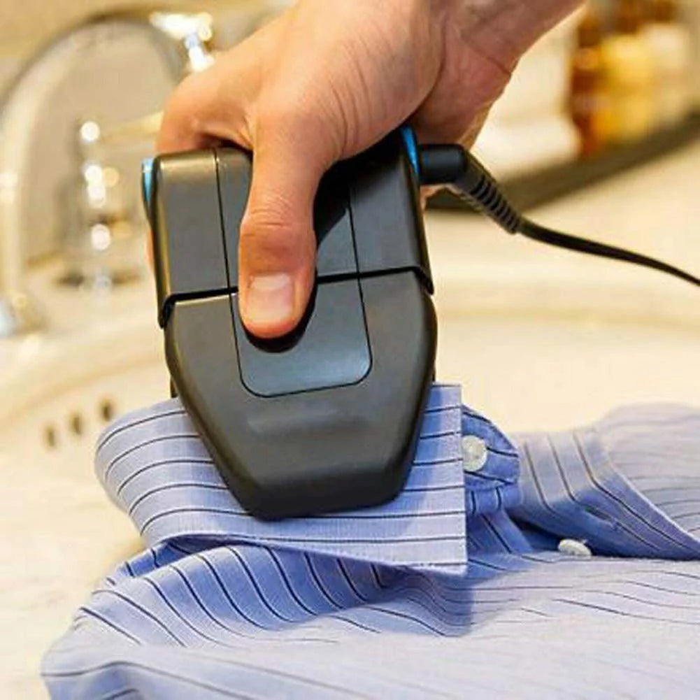Folding Mini Travel Iron with Non-Stick Soleplate O115349