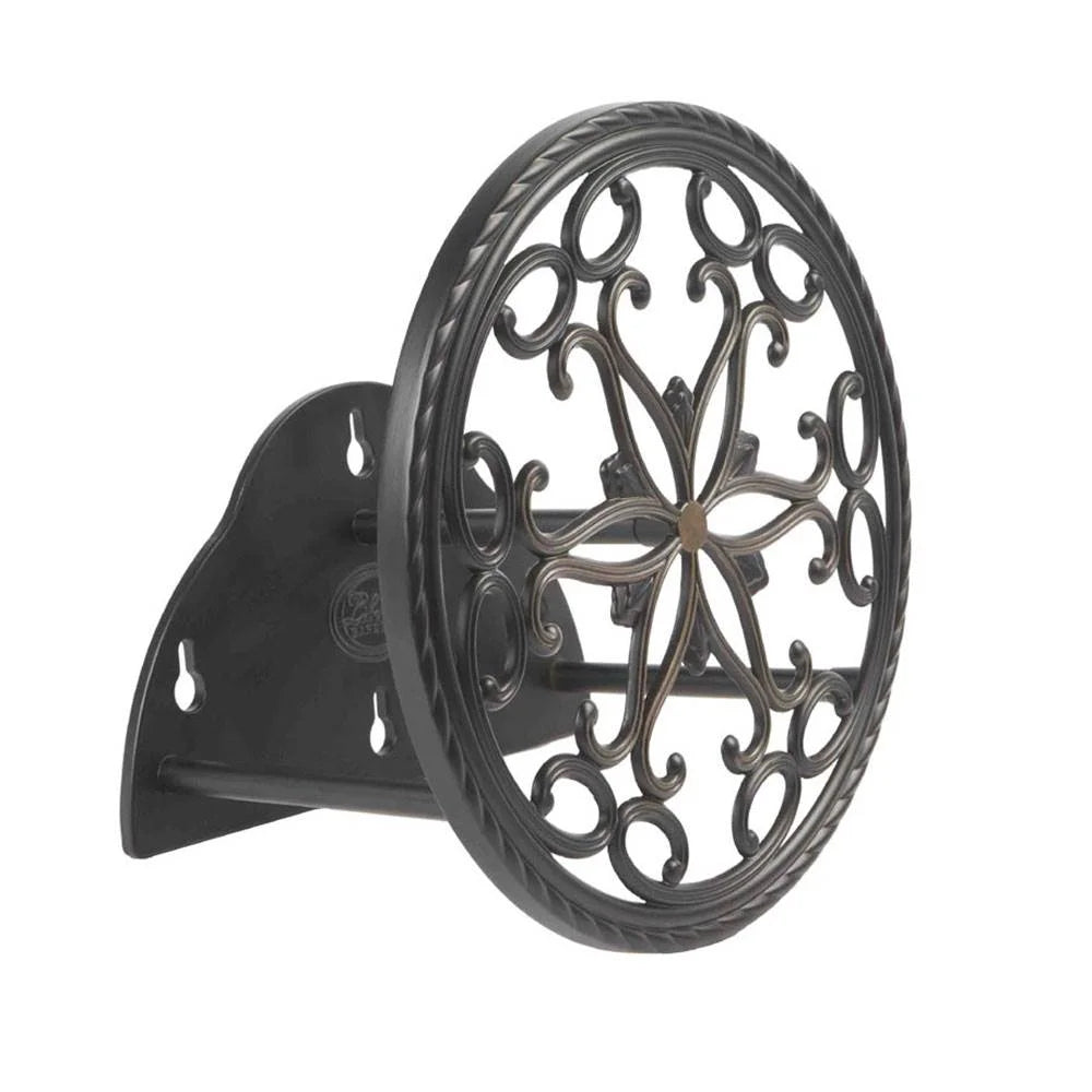 Aluminum Wall Mount Garden Hose Reel (2 Pack) F361178